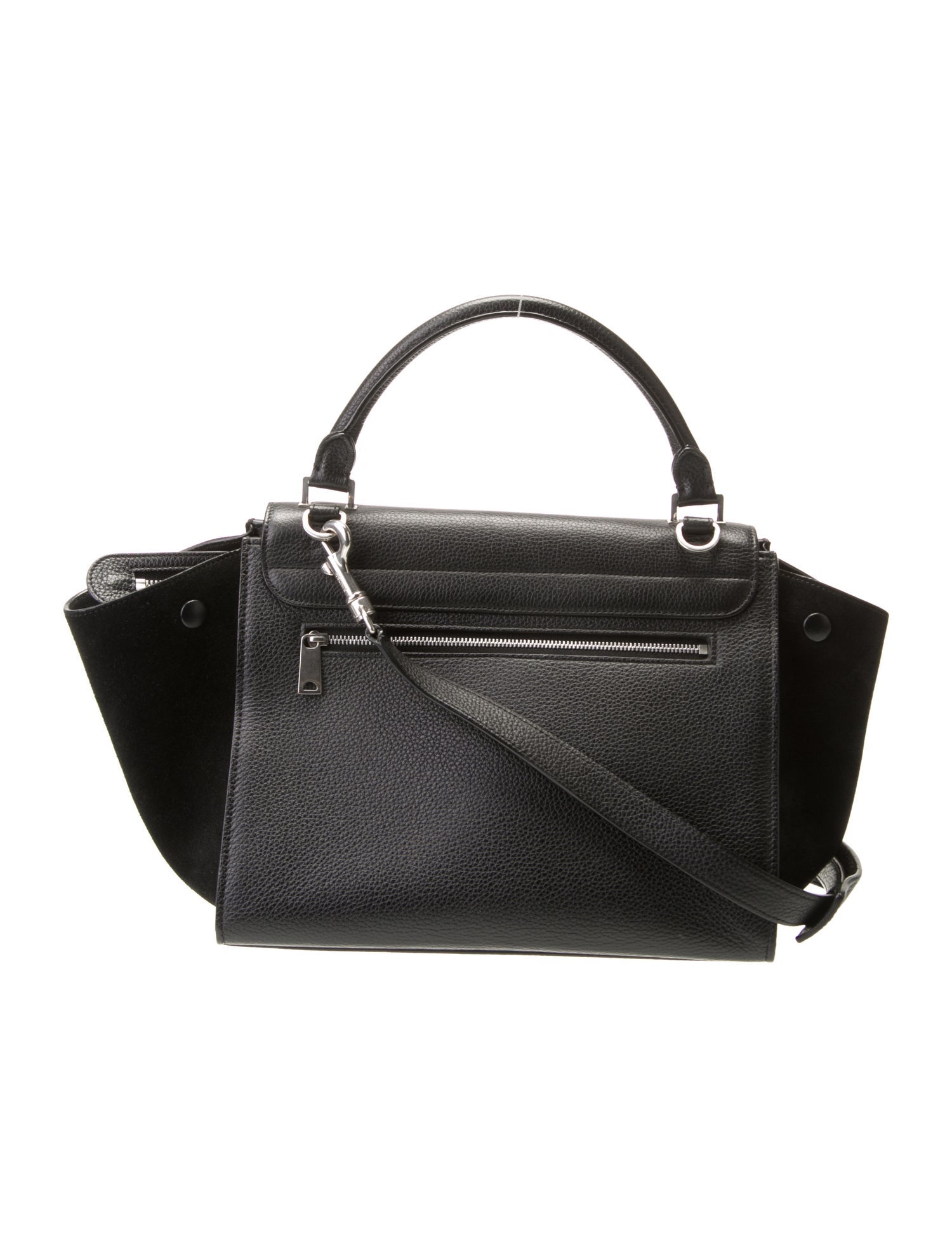 Celine Leather Trapeze Small
